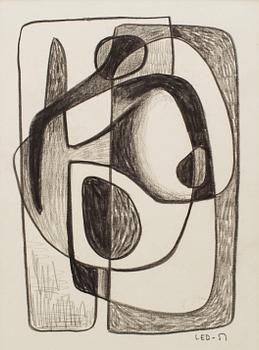 LARS ENGLUND, Pencil, signed and dated -51.