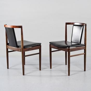 STOLAR, 4 st, sannolikt Danmark, 1950/1960-tal.