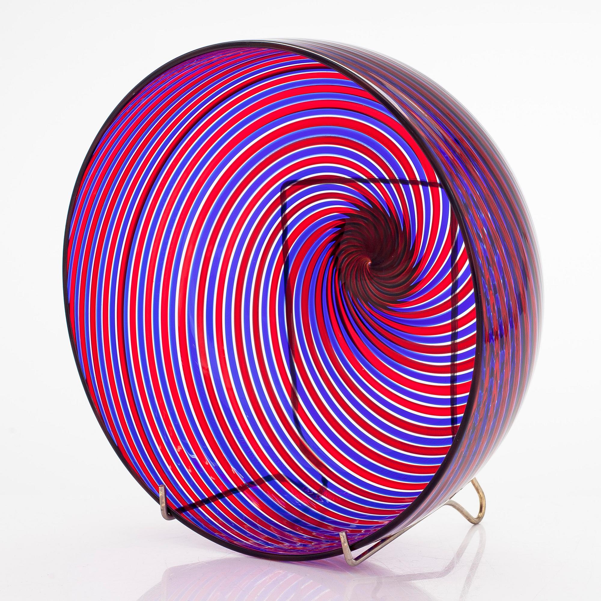 Venini, skål, Murano, Italien, 1997.