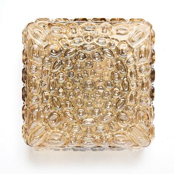 Ceiling lamp, Glashütte Limburg, Germany, second half of the 20th century.