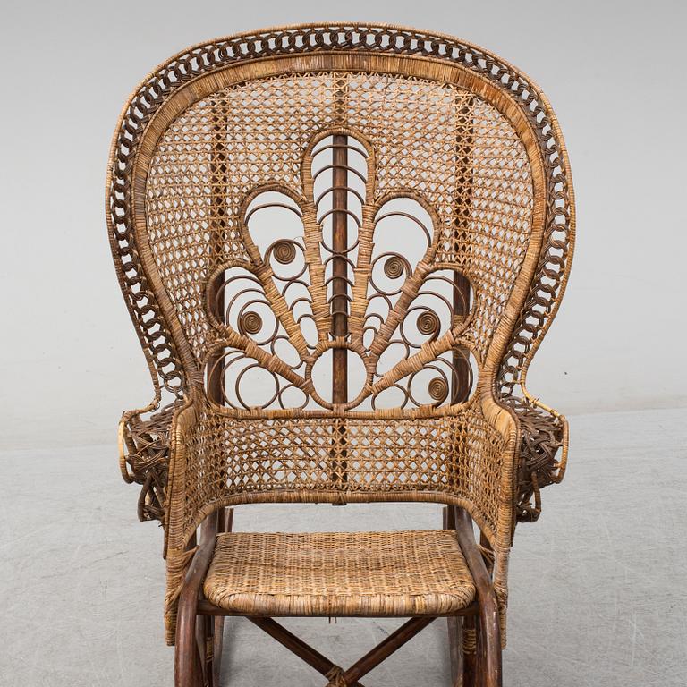 GUNGSTOL, rotting, omkring 1900.