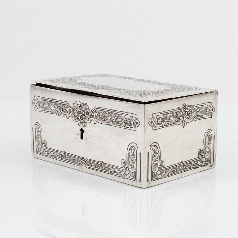 A Austrian silverbox, Lemberg 1807.