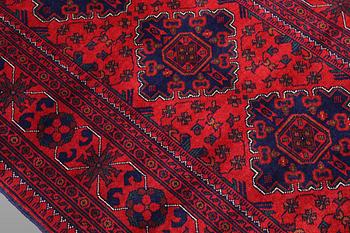 A Afghan runner carpet, 280 x 92 cm.