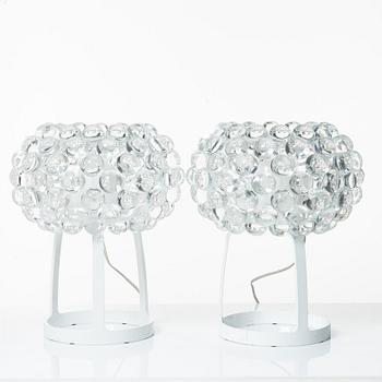 Patricia Urquiola & Eliana Gerotto, bordslampor, ett par, "Caboche Piccola", Foscarini, Italien, efter 2005.