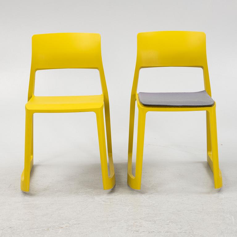 Edward Barber & Jay Osgerby, stolar, 8 st, "Tip Ton", Vitra.