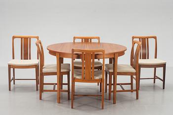 MATGRUPP, 7 delar. AB Linde Nilsson, Lammhult. 1960-tal.