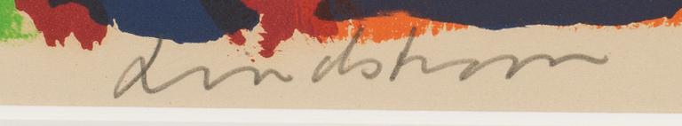 BENGT LINDSTRÖM, litograph in colour, signed and numbered 24/90,