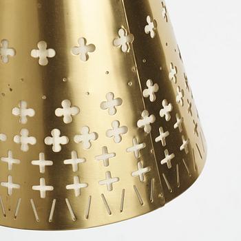 Einar Bäckströms Metallvarufabrik, a model "5416" ceiling lamp, Malmö, Sweden, 1950's.