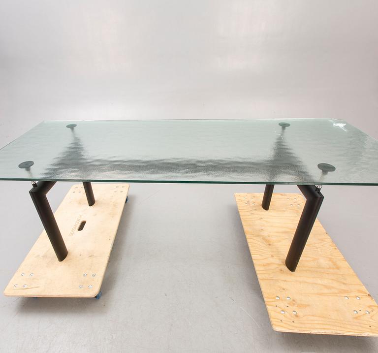 Le Corbusier, 'LC6' dining table, Cassina, Italy, second half of the 20th century.