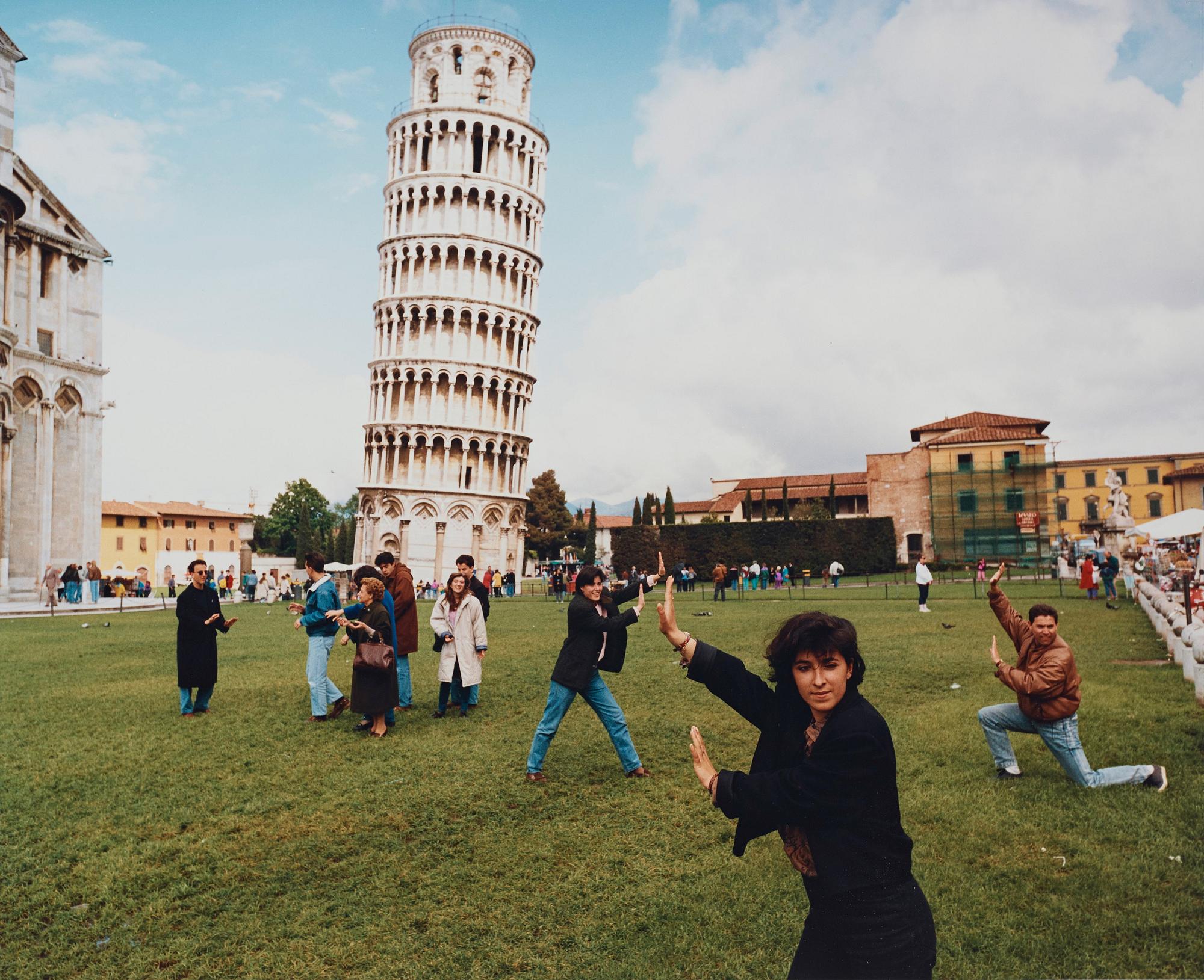 Martin Parr, "Small World, Pisa, 1990".