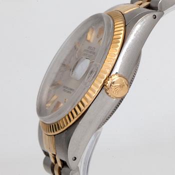 ROLEX, Oyster Perpetual, Datejust, Chronometer, wristwatch, 36 mm,