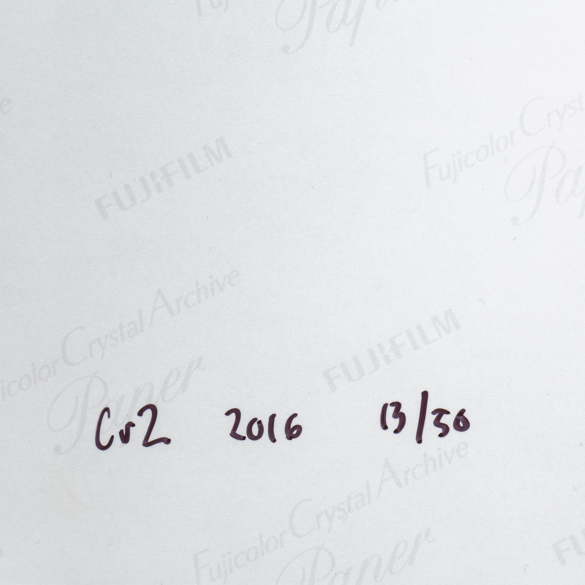 CAJSA VON ZEIPEL, photograph signed and numbered 13/50 on verso.