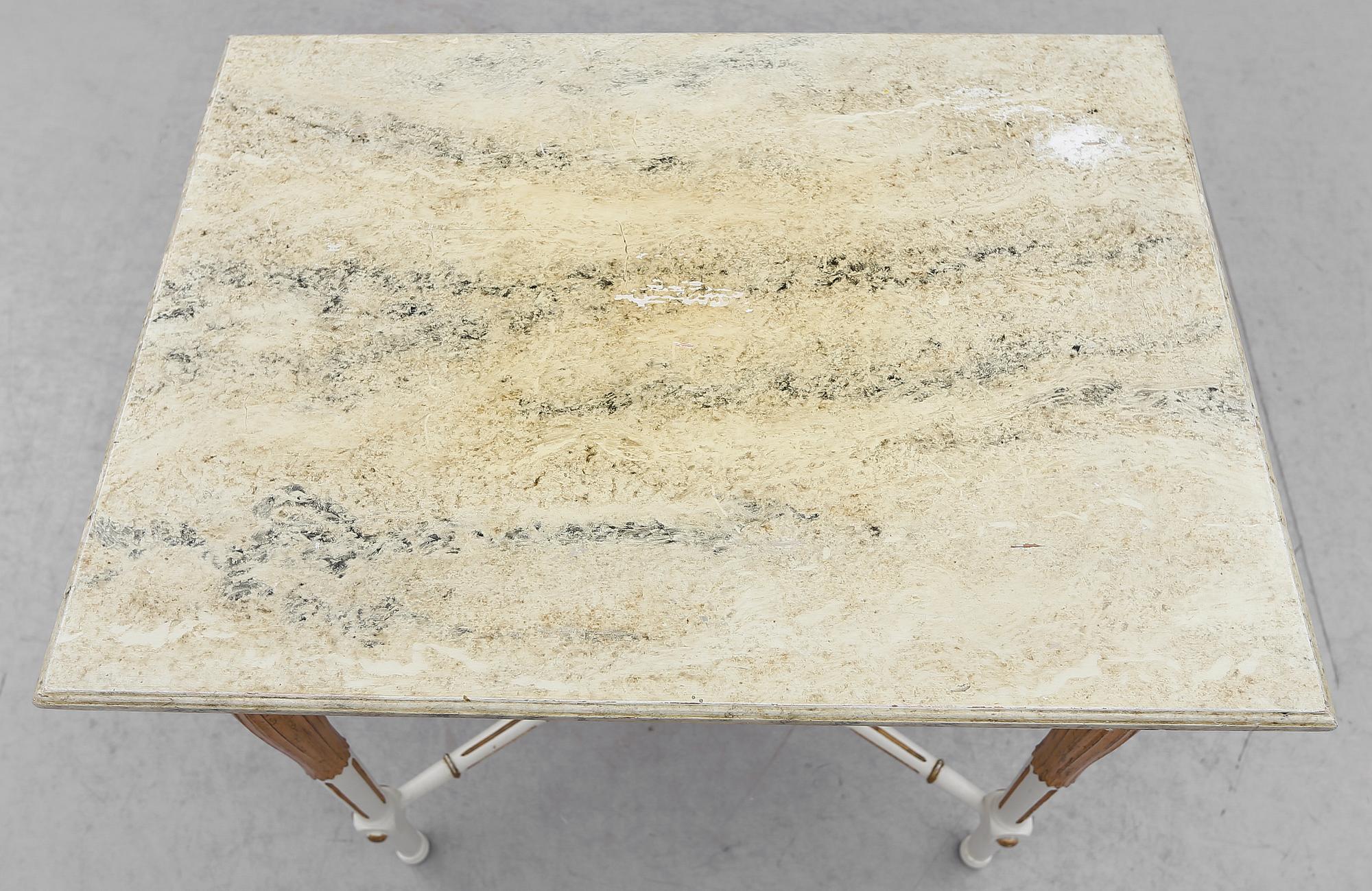 SALONGSBORD, sengustaviansk stil, 1900-talets första hälft.
