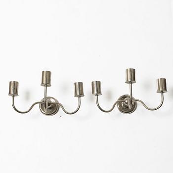 Josef Frank, a pair of model 2571/3 wall lamps, Svenskt Tenn.