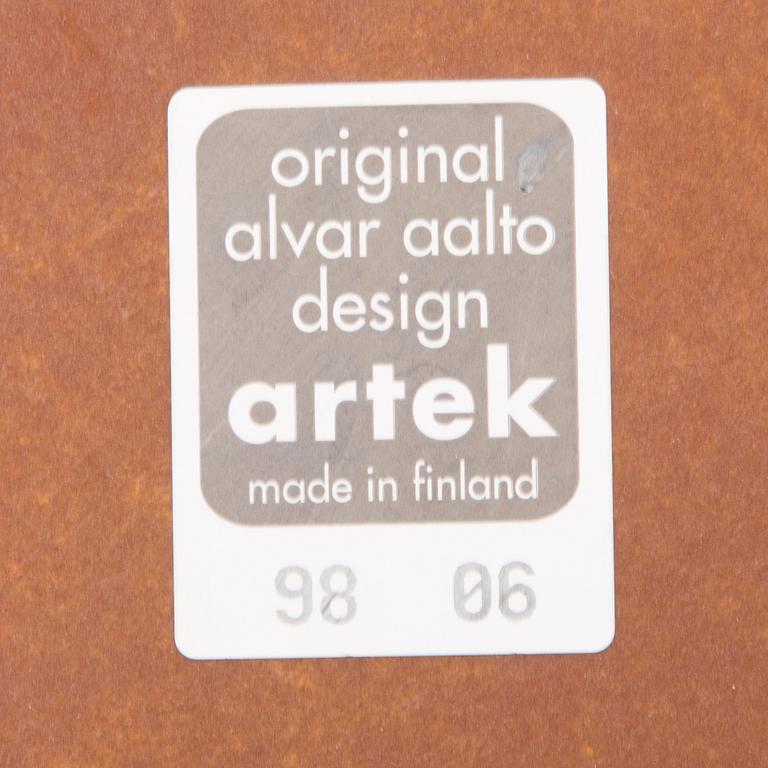 ALVAR AALTO, TUOLEJA, 6 kpl, malli 69, Artek. Malli muotoiltu v. 1935.