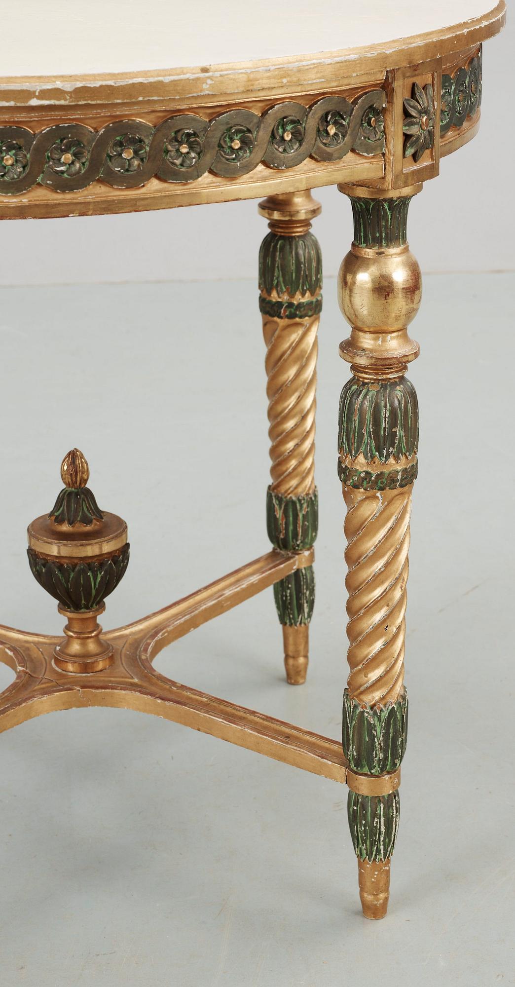 SALONGSBORD, gustaviansk stil, 1900-tal.