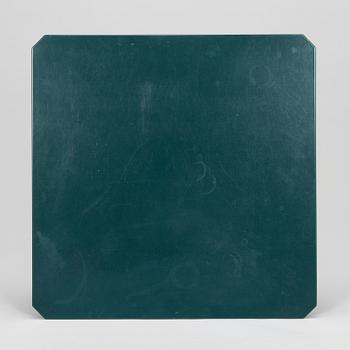 Eliel Saarinen, furniture, 5 pieces, "Blue suite" for Adelta, Finland 1980s.