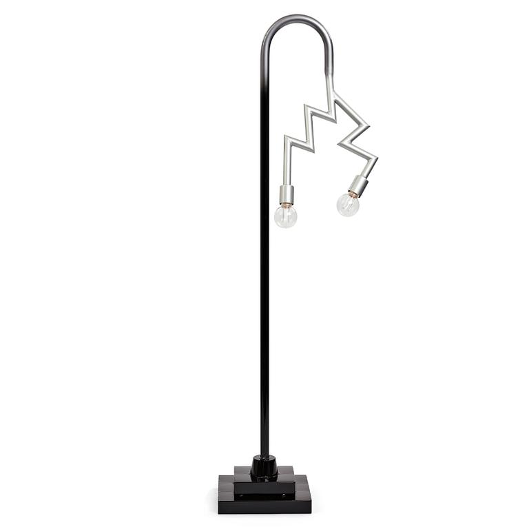 Lotta Lampa, "Tjabo Thunder light", golvlampa, unik, Studio Lotta Lampa 2018.