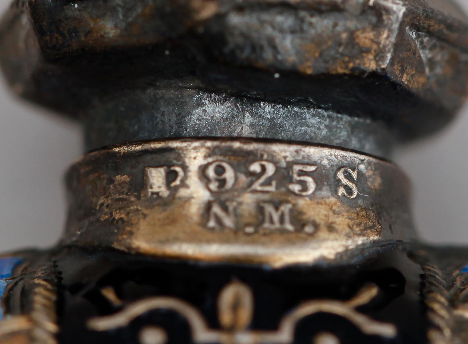 SALTSTRÖARE,  1 par, silver, Norge.