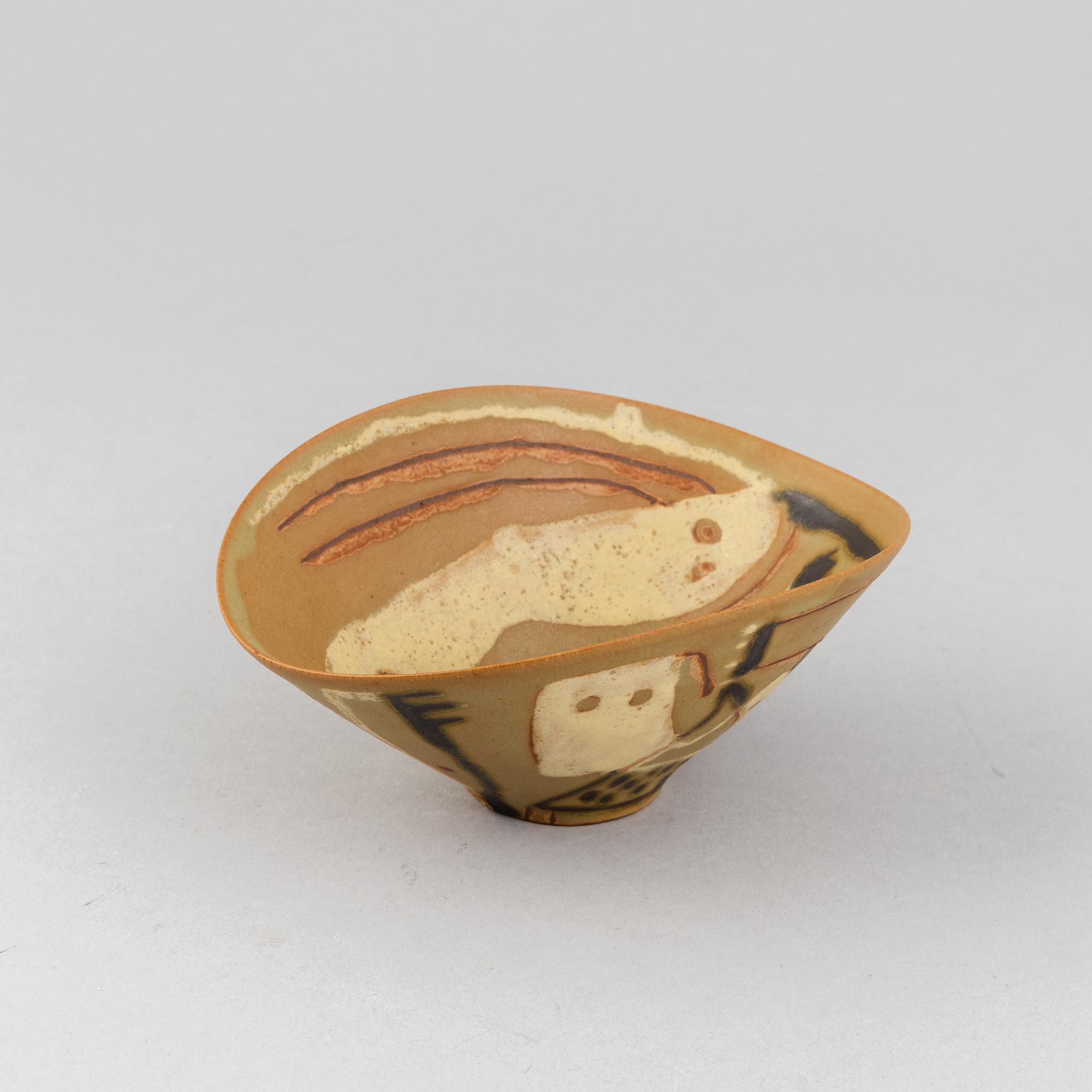 Beate Kuhn, a stoneware bowl, Germany, 1950's/1960's.