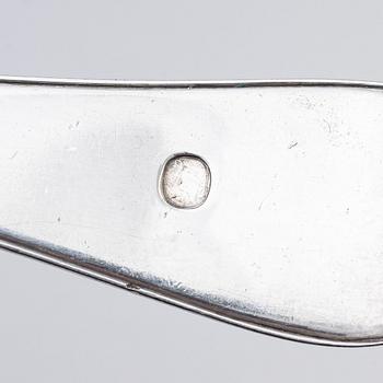 Jakob Lampa, soppslev, silver, Stockholm 1779.