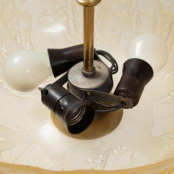 A Swedish Modern ceiling light, 1940s.