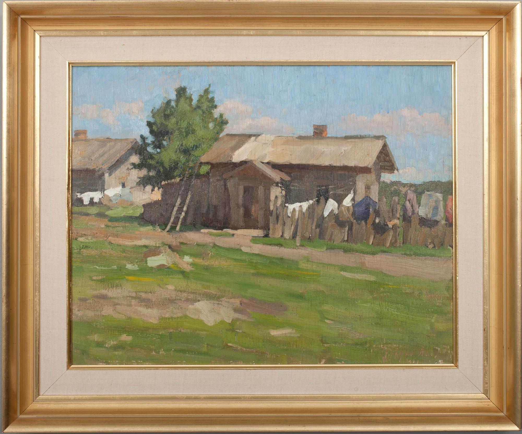 GRIGOR AUER (FINLAND), olja på duk, sign. och dat. 1931.