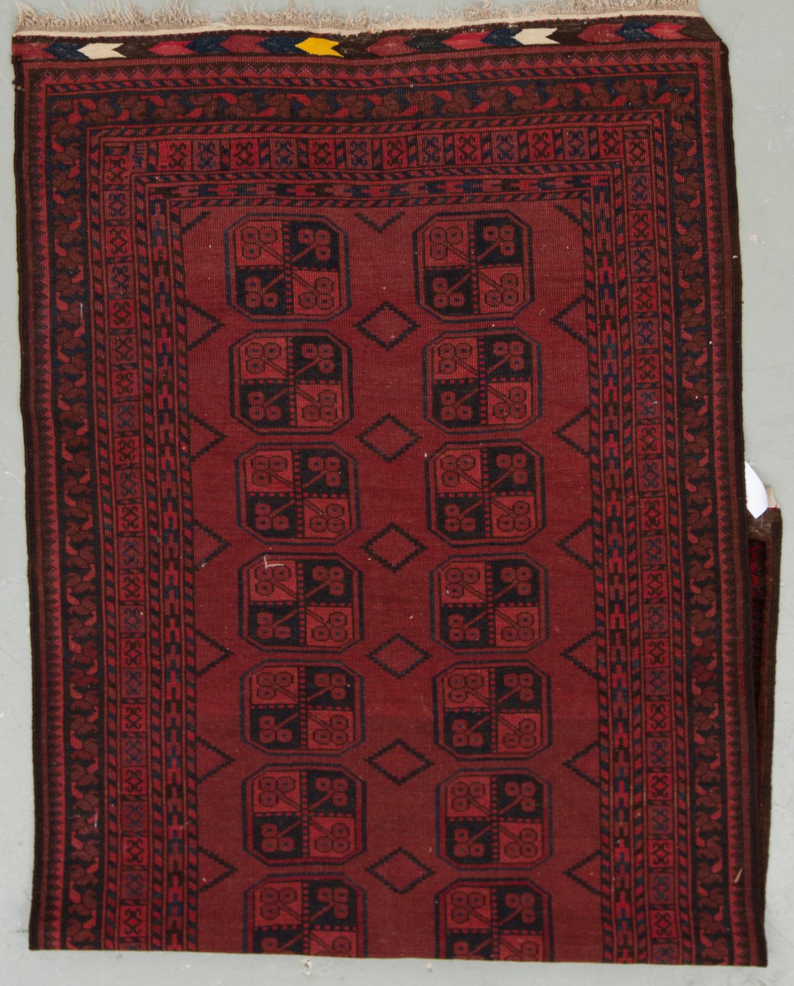 MATTA, Afghan, old/semiantik. Ca 215x107 cm.
