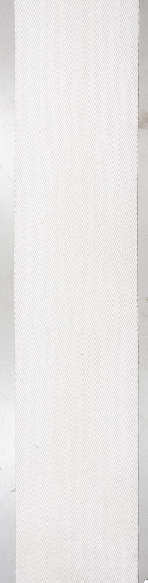 A runner, Machine made, "Chenille family bloom", Kasthall Design Studio, ca ca 780 x 90 (according to lable) cm.