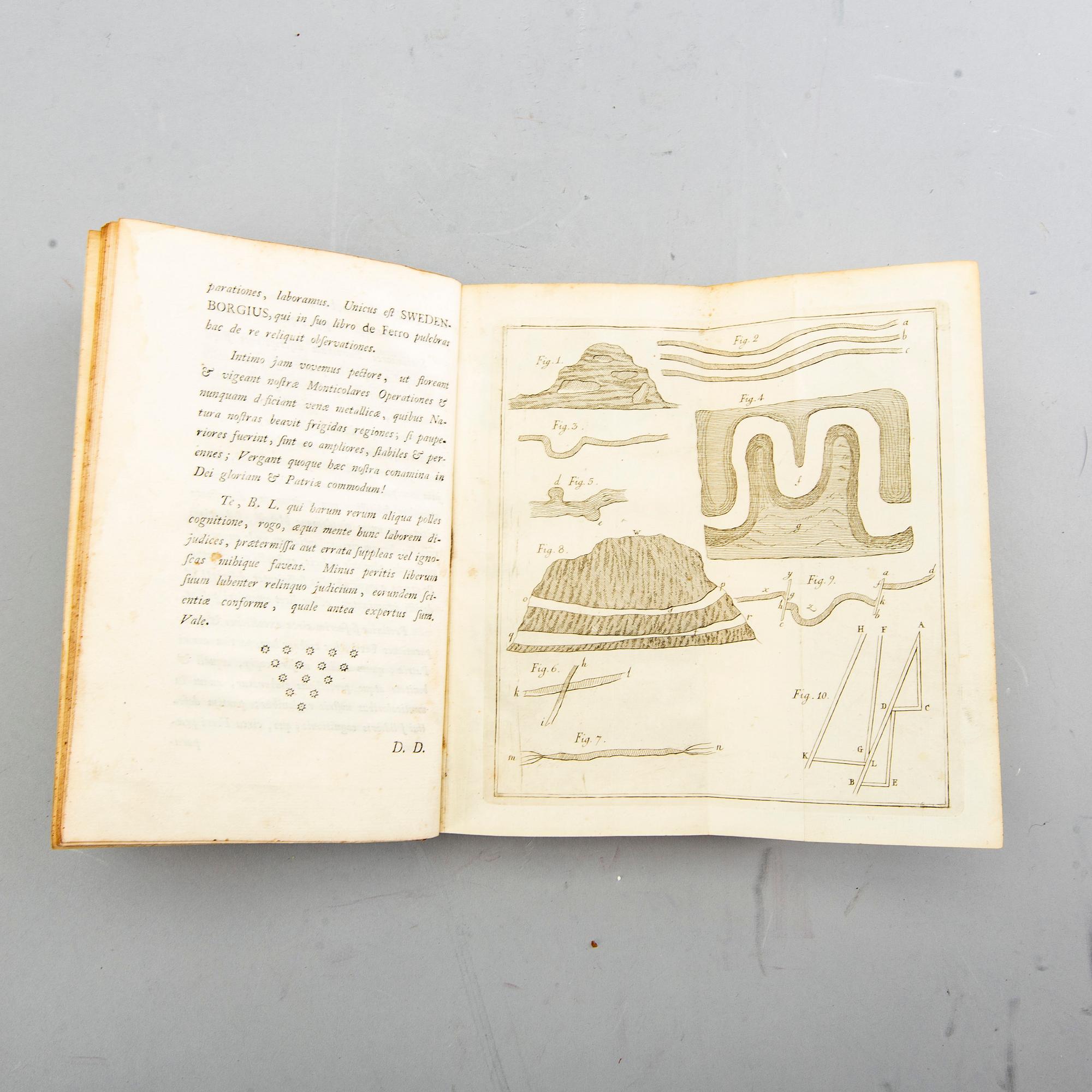 Johan Gottschalk Wallerius, book metallurgy Stockholm 1768.