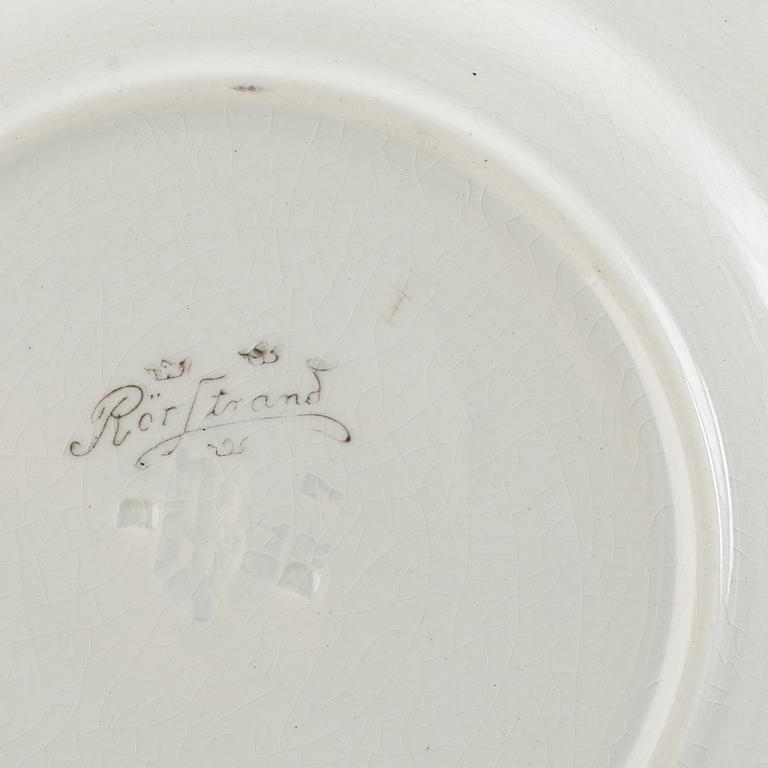 KRÄFTSERVIS, 17 delar, flintgods. Rörstrand, 1900-tal.
