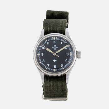 58. OMEGA, "RAF", "British Ministry of Defence", wristwatch, 37 mm,