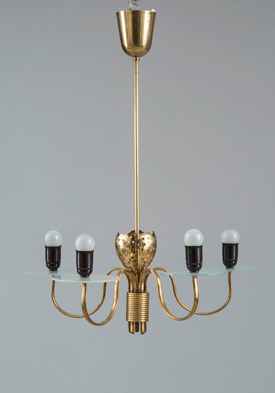 TAKLAMPA. Design Paavo Tynell. Taito Oy. Höjd 78 cm.