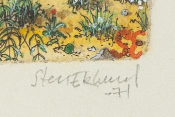 Sten Eklund, "Vita fläcken" From "Kullahusets hemlighet".