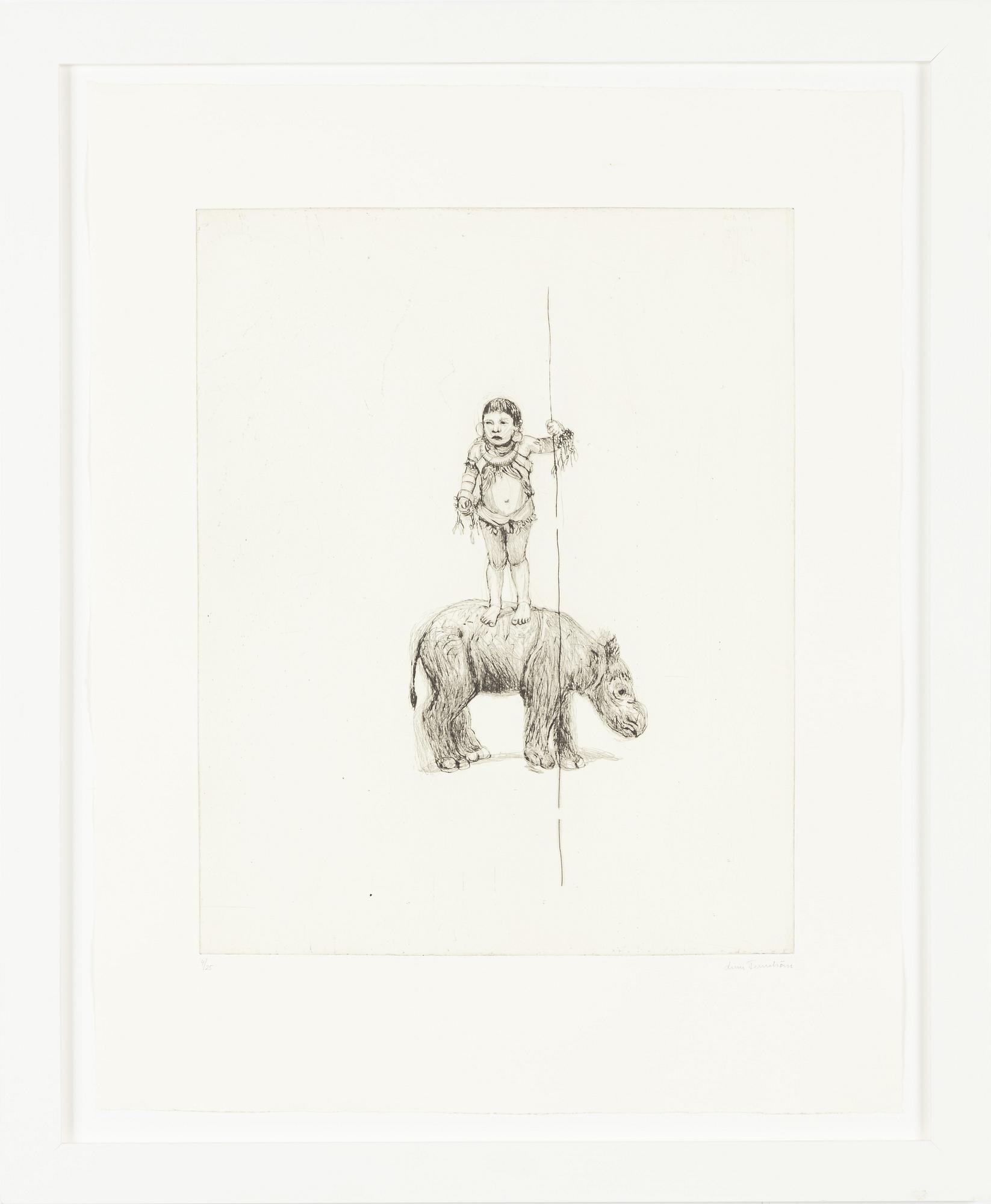 Linn Fernström, "Barn med glapp, noshörningsglapp".