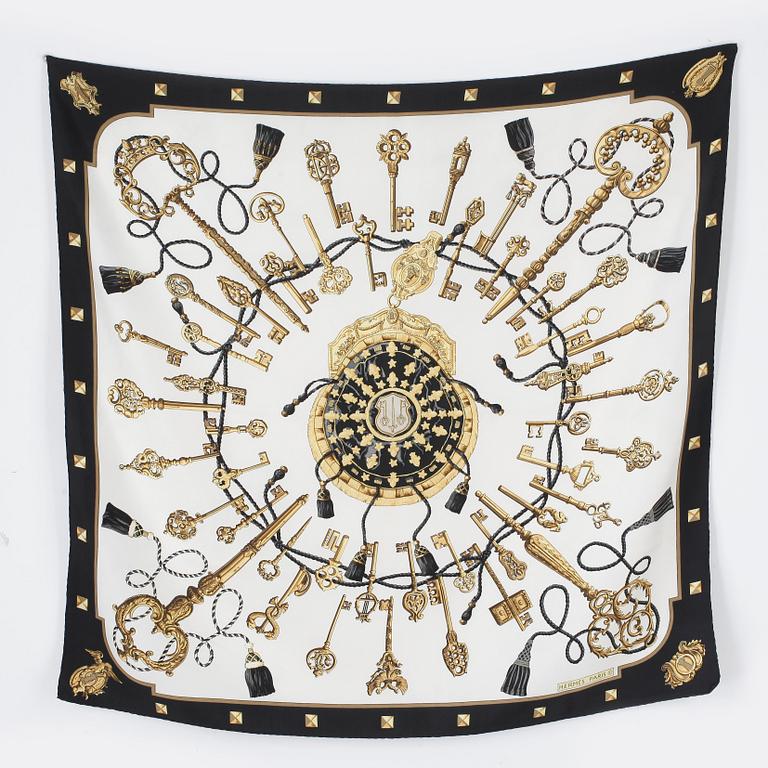 SCARF, Hermès, "Le Clefs".