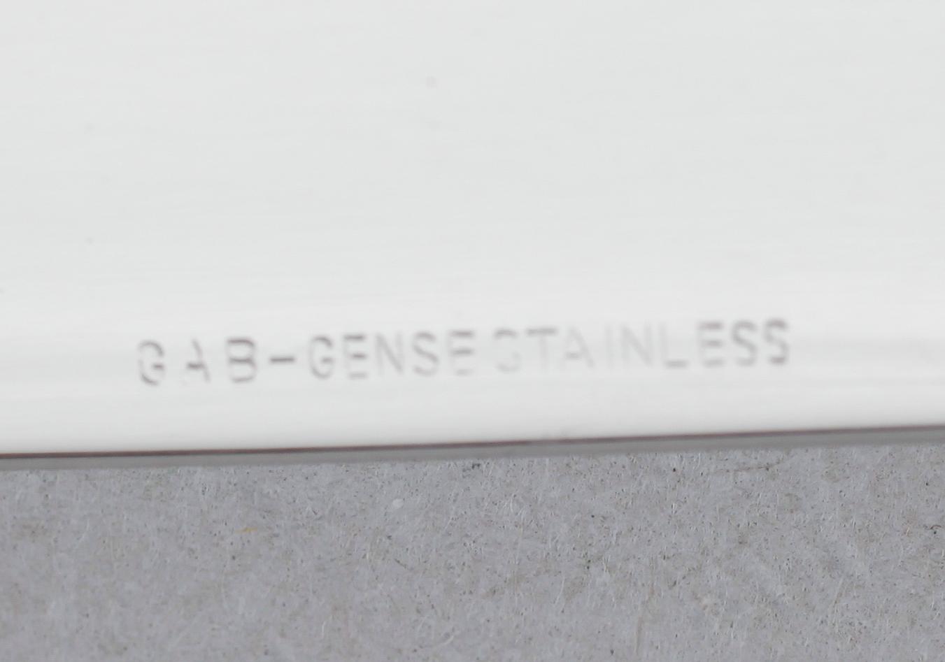 BESTICK, 68 delar, delar, stål, "Parad", design Sven-Arne Gillgren 1962, Gense.