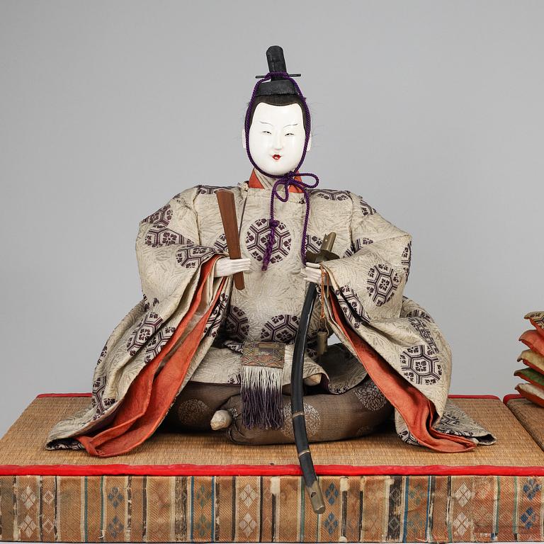 DOCKOR, två stycken. Japan, tidigt 1900-tal.