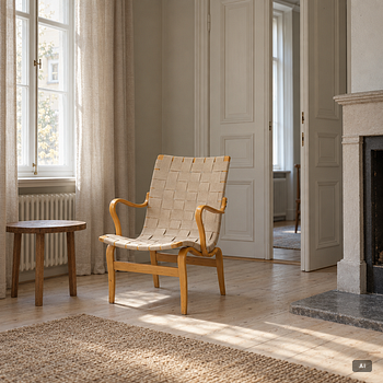 Bruno Mathsson, Armchairs, a pair, “Eva”, Firma Karl Mathsson, Värnamo, 1963 and 1964.