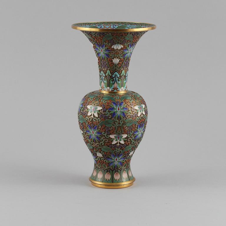 VAS, cloisonné, orientalisk, 1900-tal.