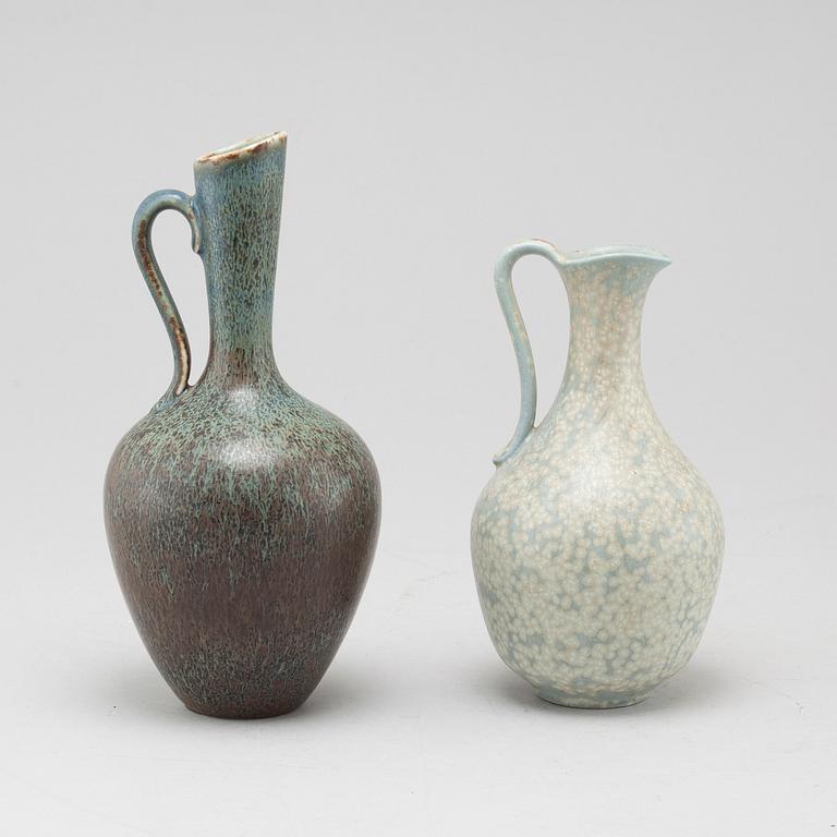 two stoneware jugs for Rörstrand.