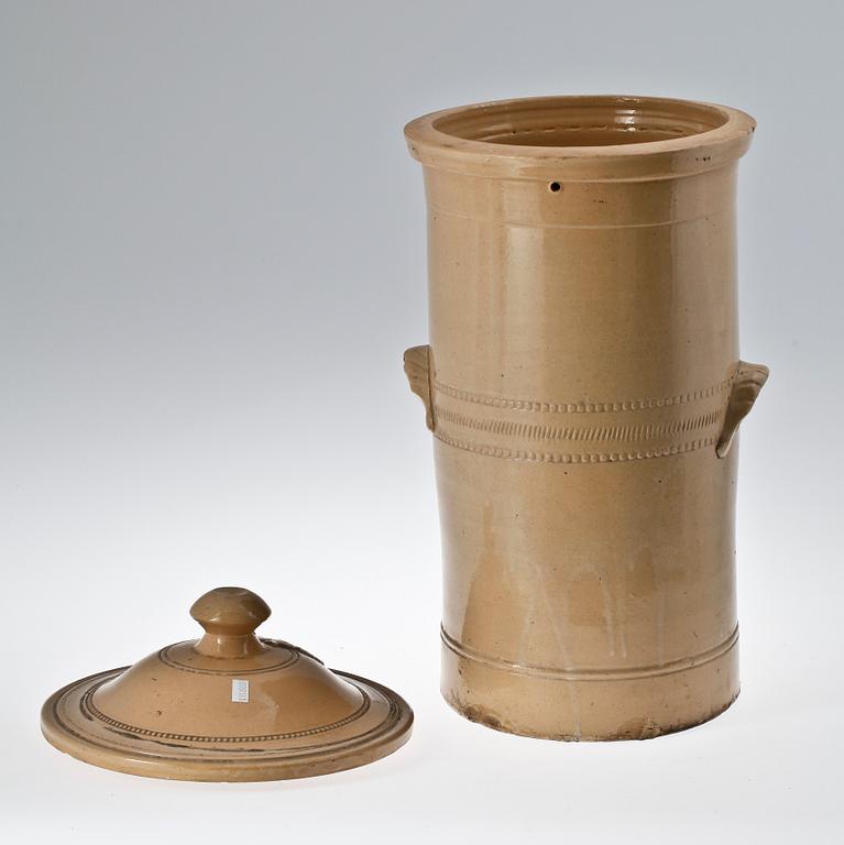 VATTENRESERVOAR, keramik. Stockholm, 1900-talets första hälft.