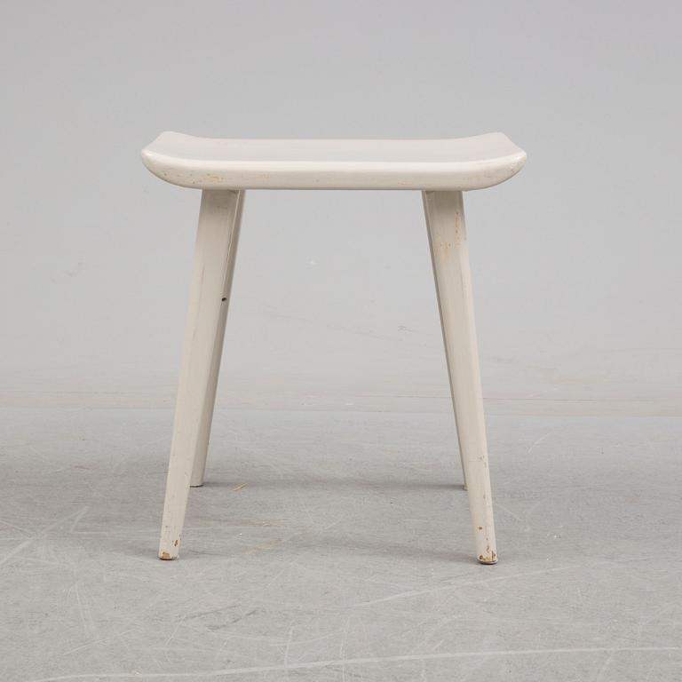 A second half of the 20th century 'Visingsö' stool by Carl Malmsten.