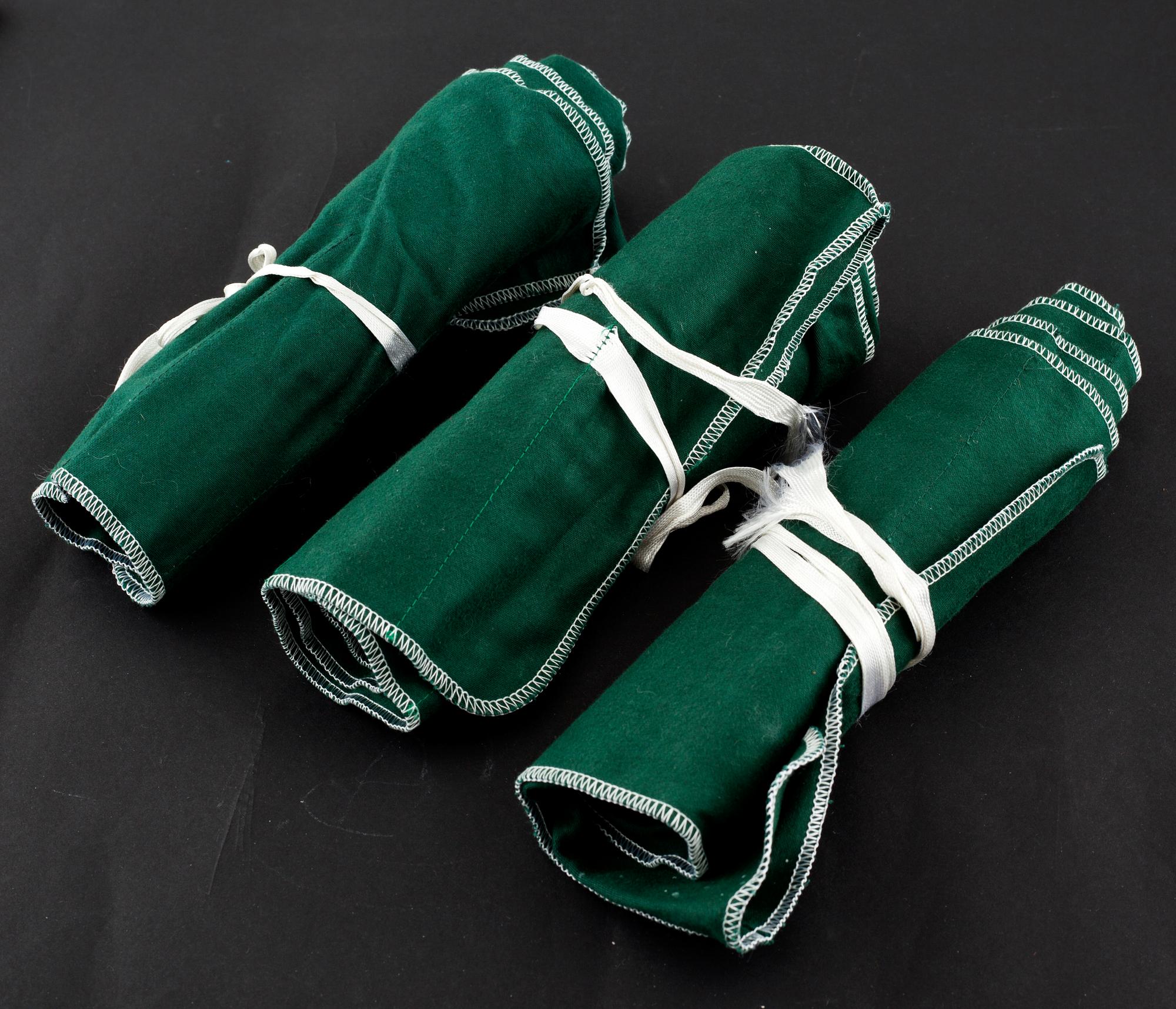 BESTICK, 36 delar, silver, "Gammal fransk", GAB, Eskilstuna, 1900-talets fjärde kvartal.