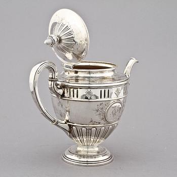 KANNA, silver, M.H Wilkens & Söhne, Tyskland, 1900-tal. Vikt 680g.