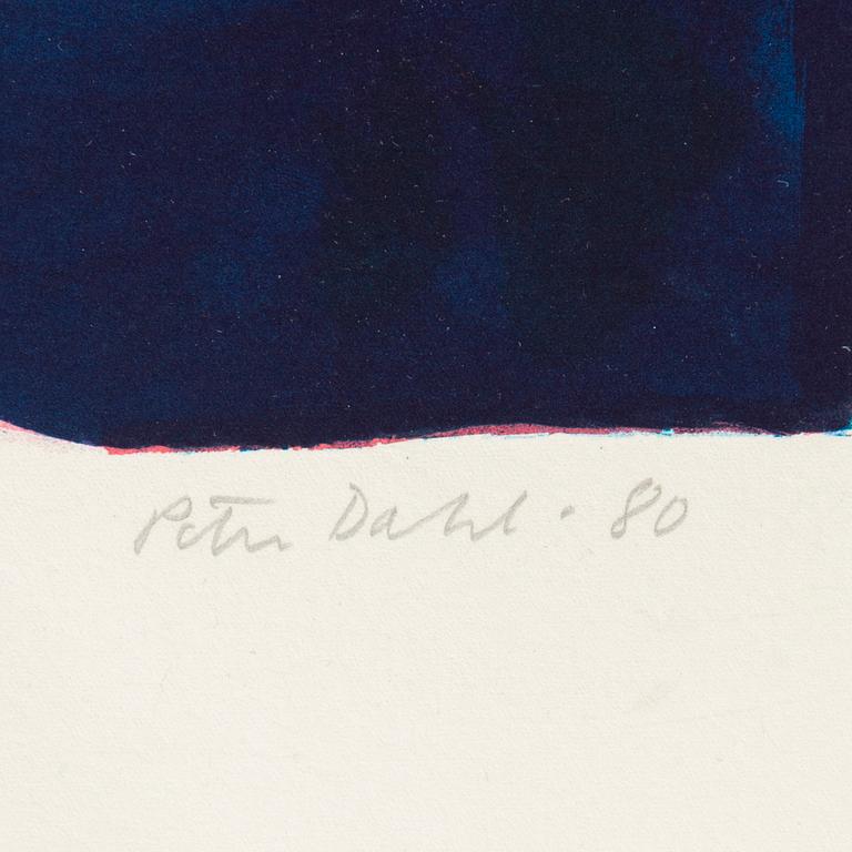 Peter Dahl, lithograph in colours, 1980, signed 233/250.