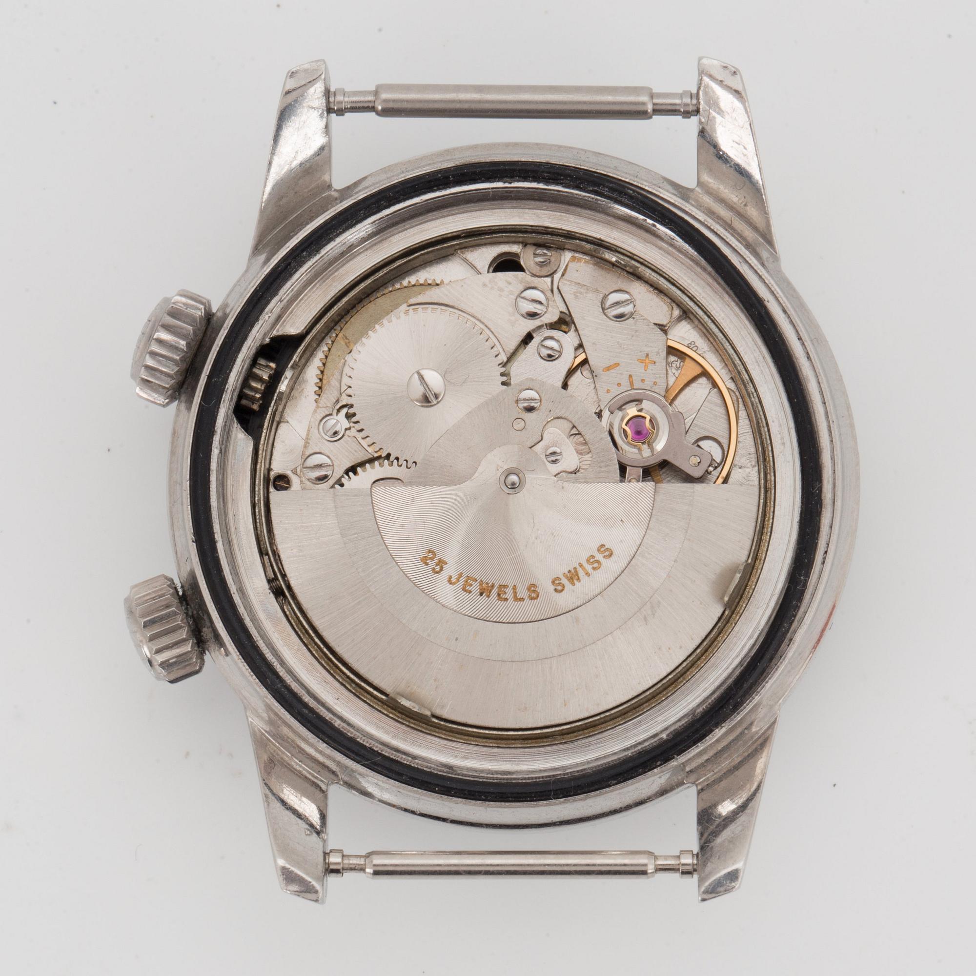 OLMA, Caravelle 200, "super compressor", armbandsur, 36 mm.