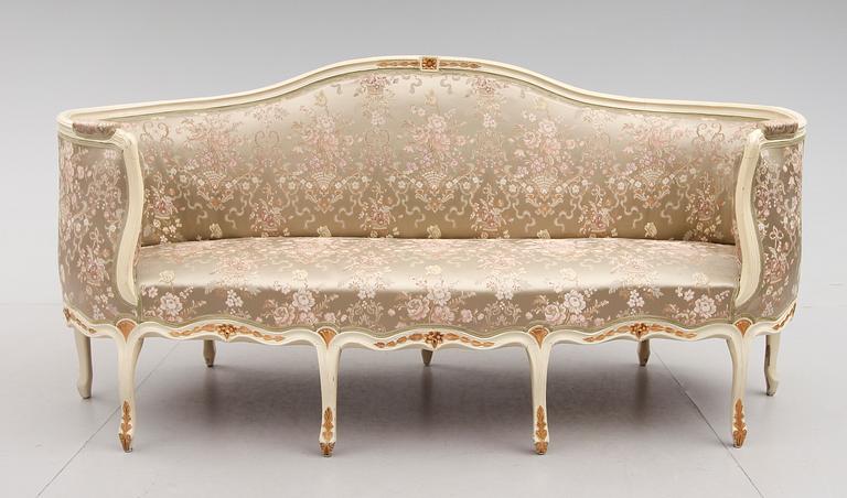 SOFFA, gustaviansk, 1700-talets andra hälft.