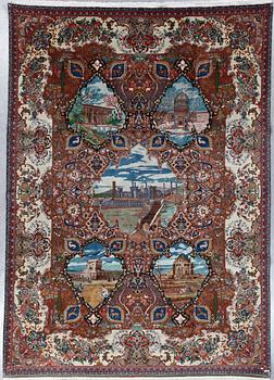 MATTA, old Täbris, ca 334x245 cm.