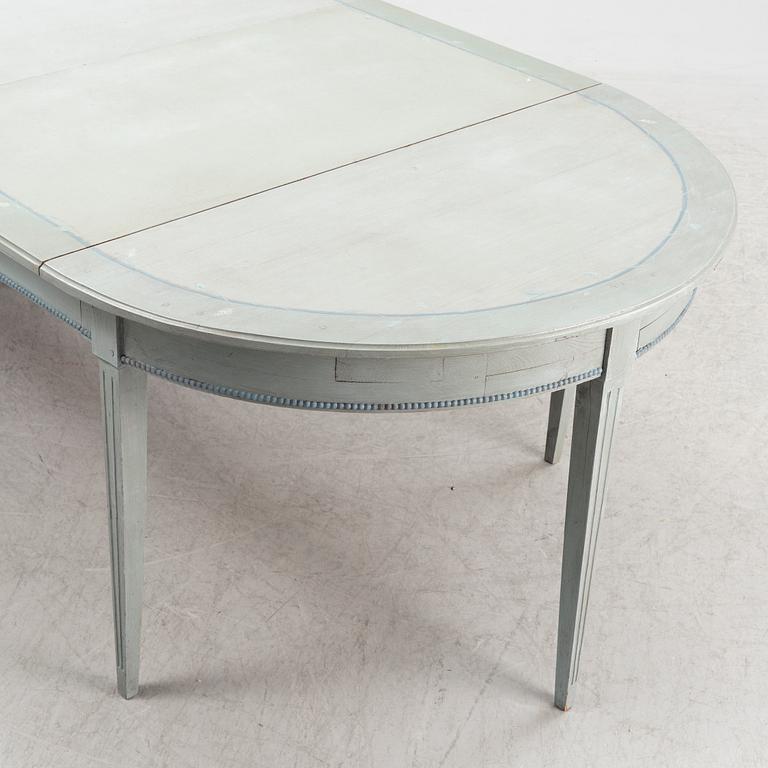 Matbord, gustaviansk stil, 1900-tal.